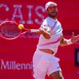 Nuno Borges está fora em singulares, mas ainda joga pares esta quarta-feira. Foto Millenium Estoril Open