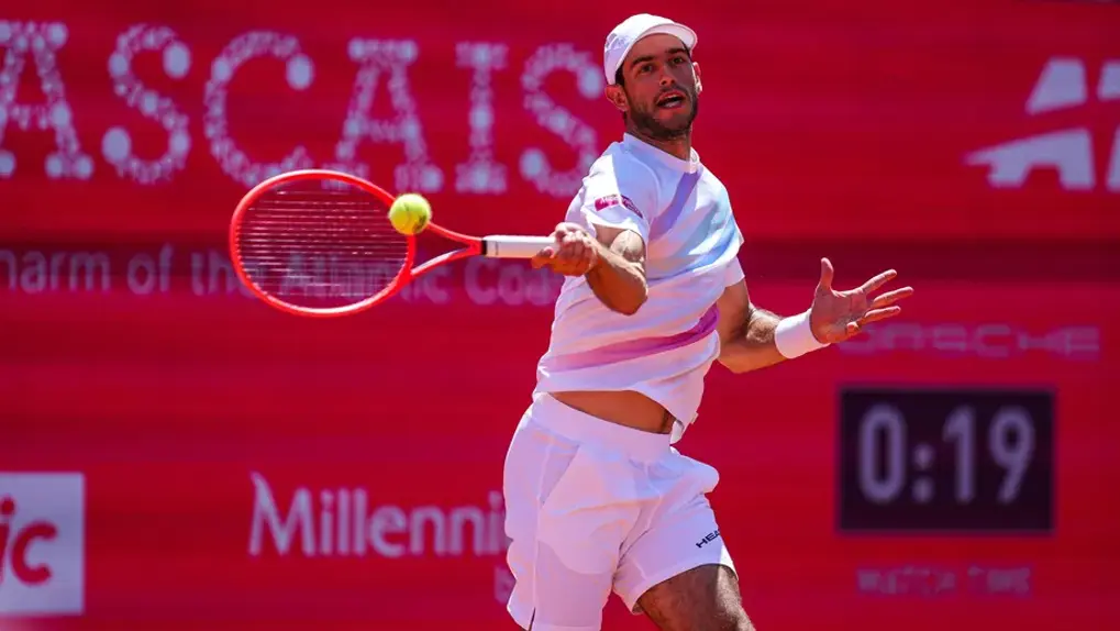 Nuno Borges está fora em singulares, mas ainda joga pares esta quarta-feira. Foto Millenium Estoril Open