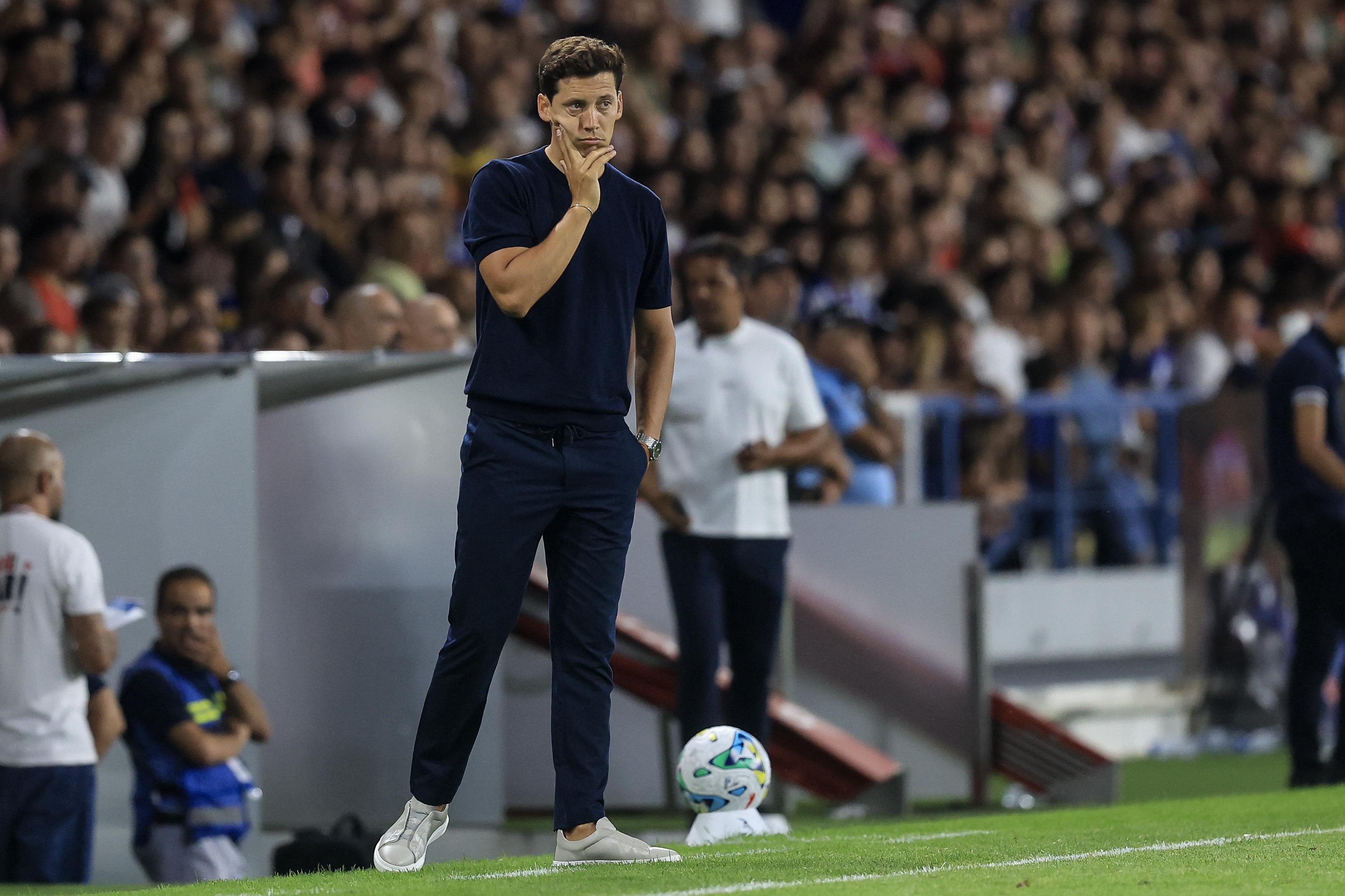 Luís Pinto, treinador do Gil Vicente, venceu o FC Porto em jogo particular (Foto: Lusa/José Coelho)