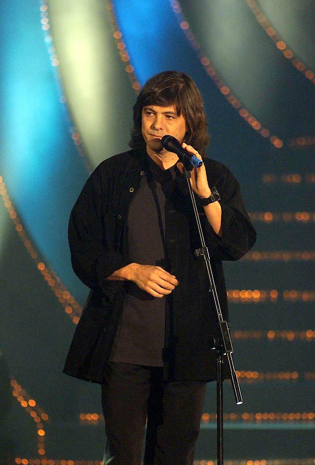 Luís Represas na Gala Internacional Jornal A BOLA/RTP em janeiro de 2001 - Foto: A BOLA