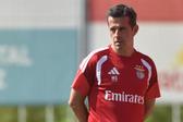 Marco Silva no último treino antes do jogo com o St. Gallen — Foto: Miguel Nunes