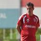 Marco Silva no último treino antes do jogo com o St. Gallen — Foto: Miguel Nunes