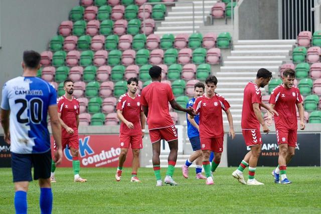 O Marítimo venceu a AD Camacha, em jogo treino realizado nos Barreiros -Foto: Marítimo