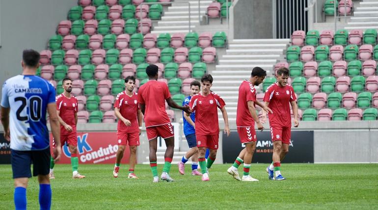 O Marítimo venceu a AD Camacha, em jogo treino realizado nos Barreiros -Foto: Marítimo