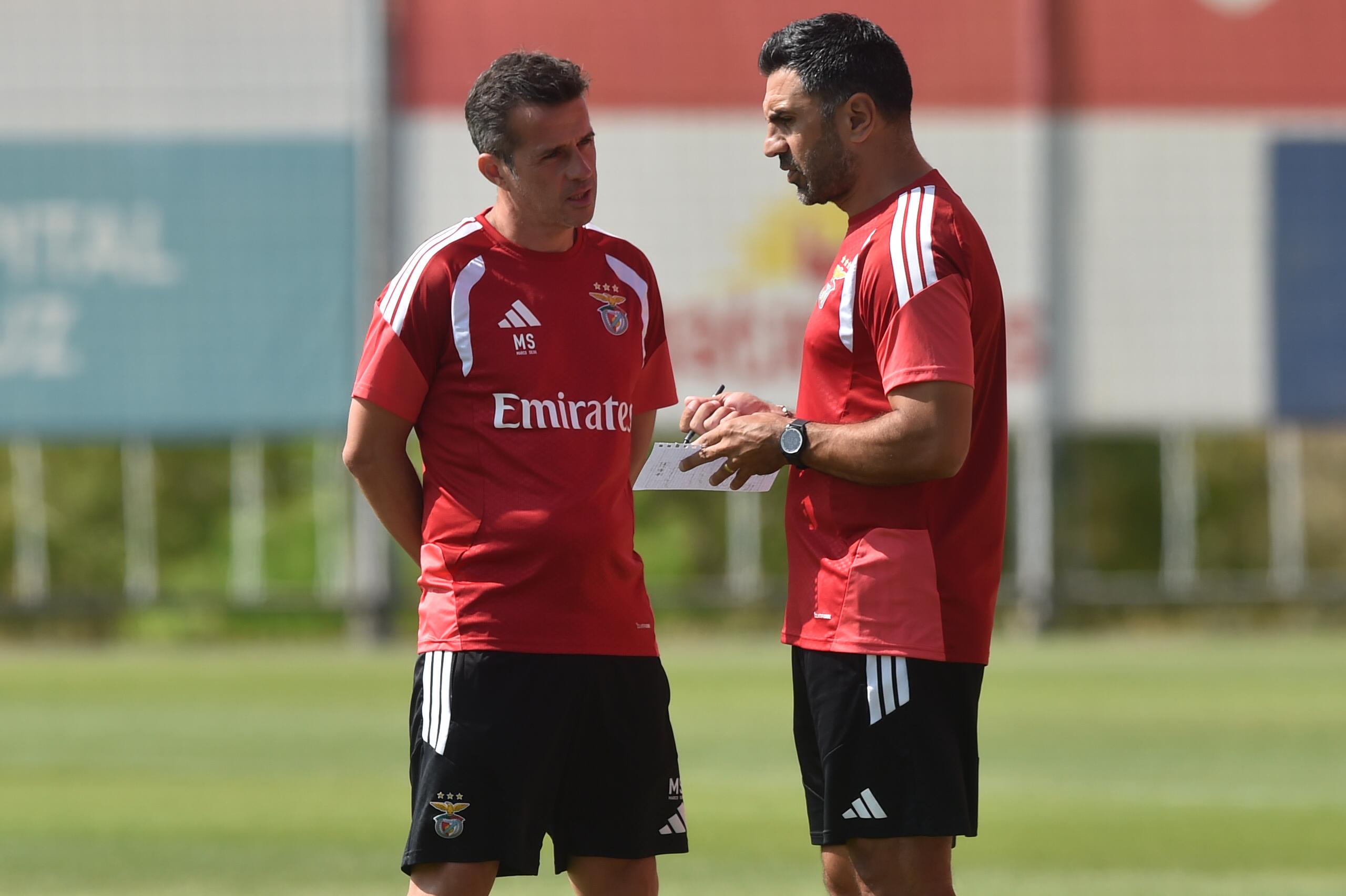 Marco Silva e Ricardo Rocha - Foto: A BOLA/Miguel Nunes