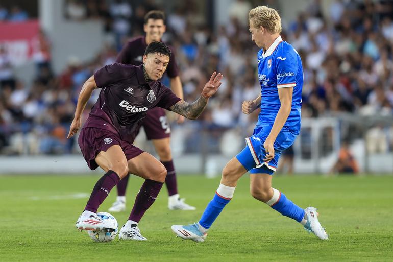 Gil Vicente venceu o FC Porto em jogo particular (Foto: Lusa/José Coelho)