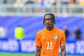 Yan Diomande, extremo de 19 anos, vai assinar pelo Real Madrid - Foto: Imago