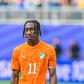 Yan Diomande, extremo de 19 anos, vai assinar pelo Real Madrid - Foto: Imago
