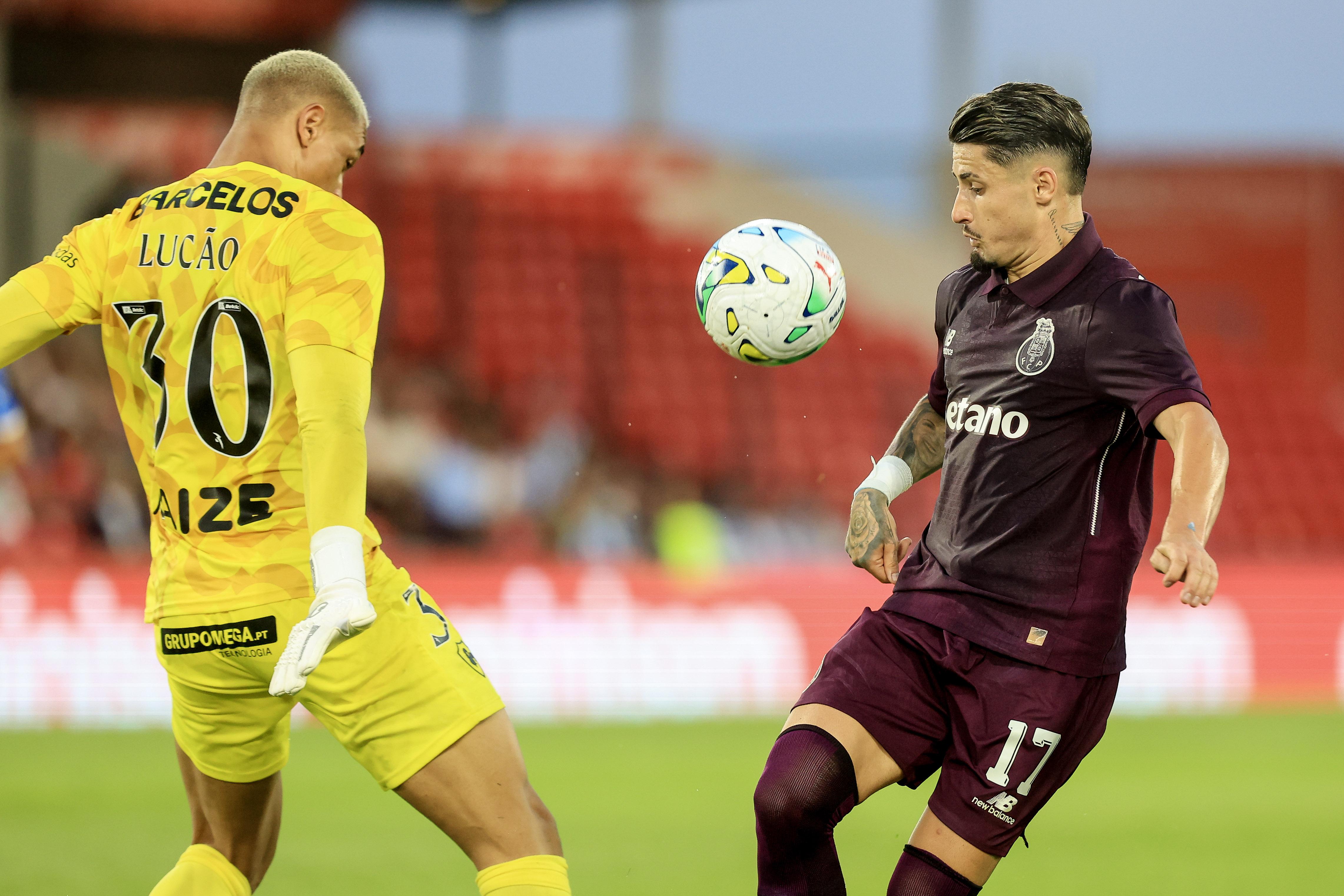 Gil Vicente venceu o FC Porto em jogo particular (Foto: Lusa/José Coelho)