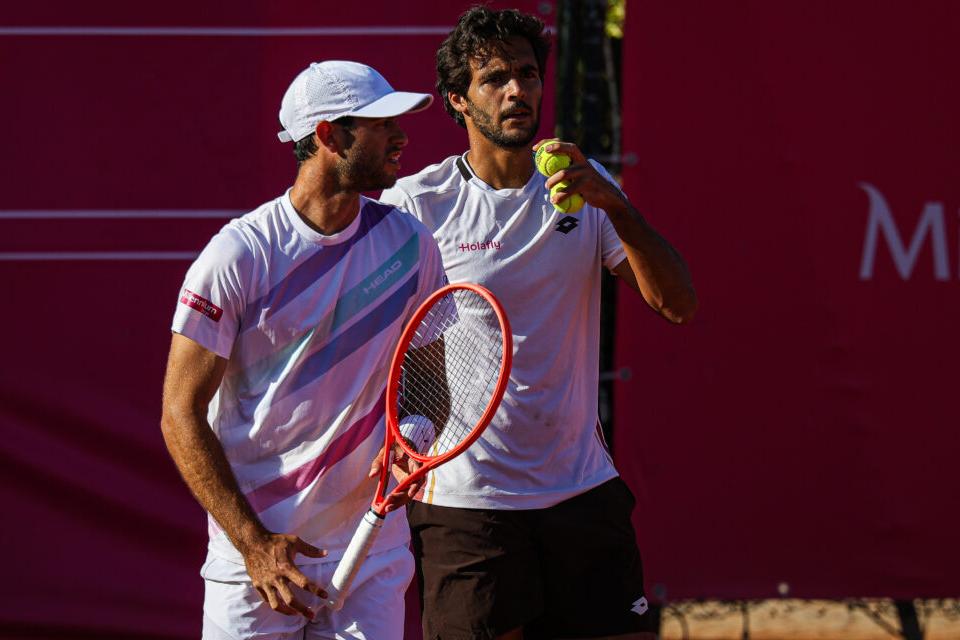 Nuno Borges e Francisco Cabral já venceram o torneio de pares do Estoril Open em 2022. Foto Millenium Estoril Open