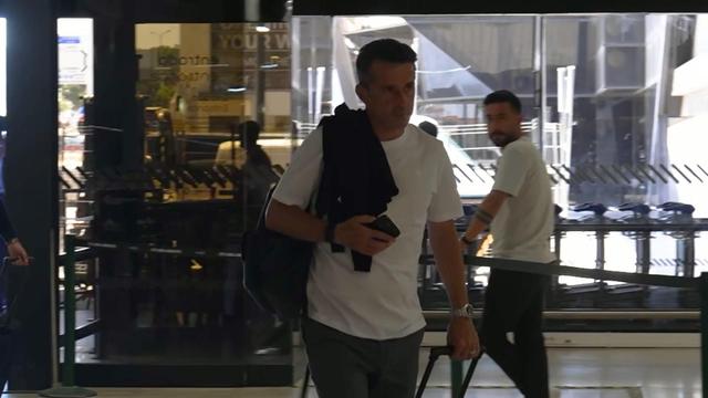 As imagens da partida do Benfica para a Suíça