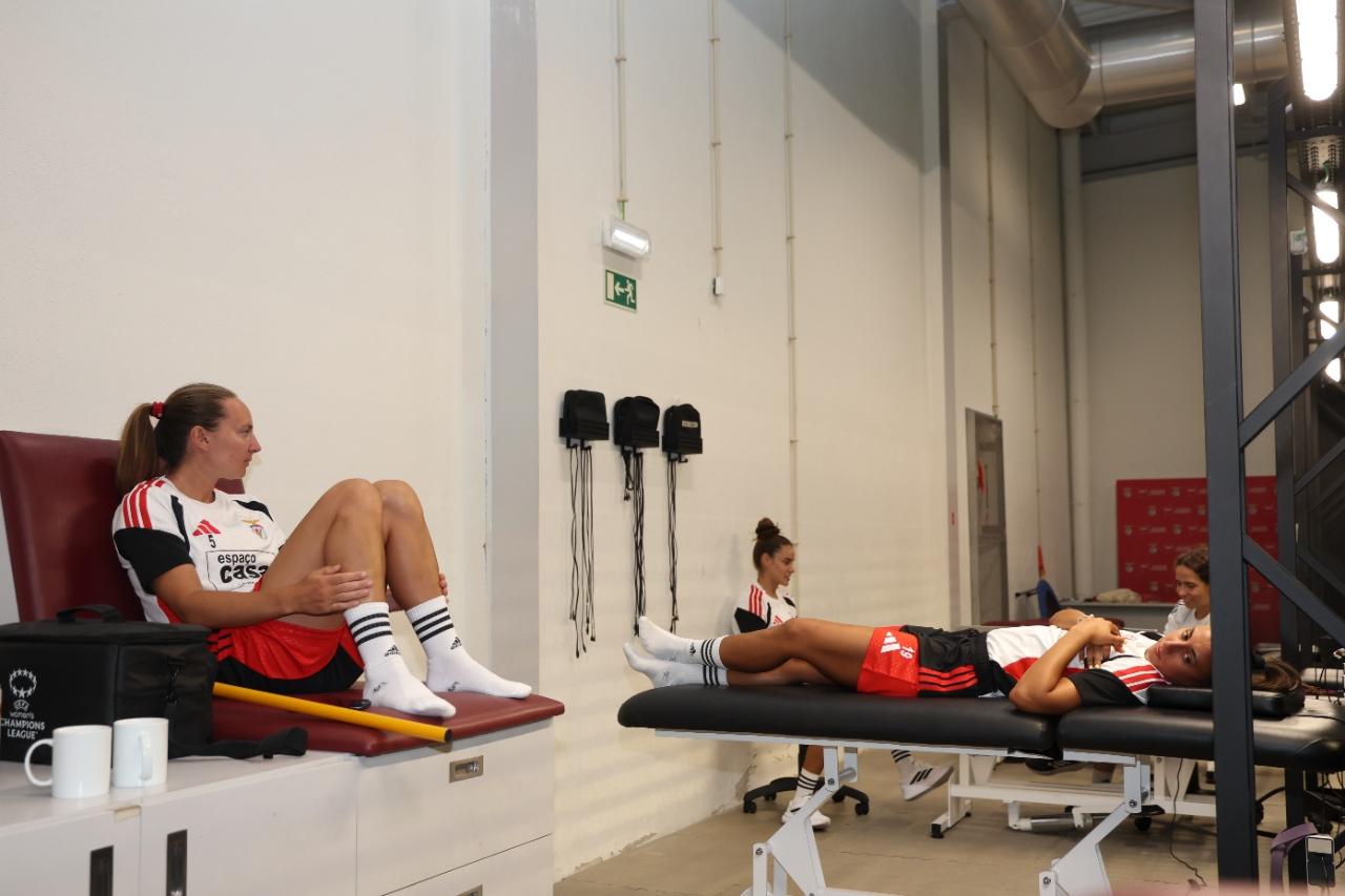 Início dos trabalhos na Luz - Foto: SL Benfica