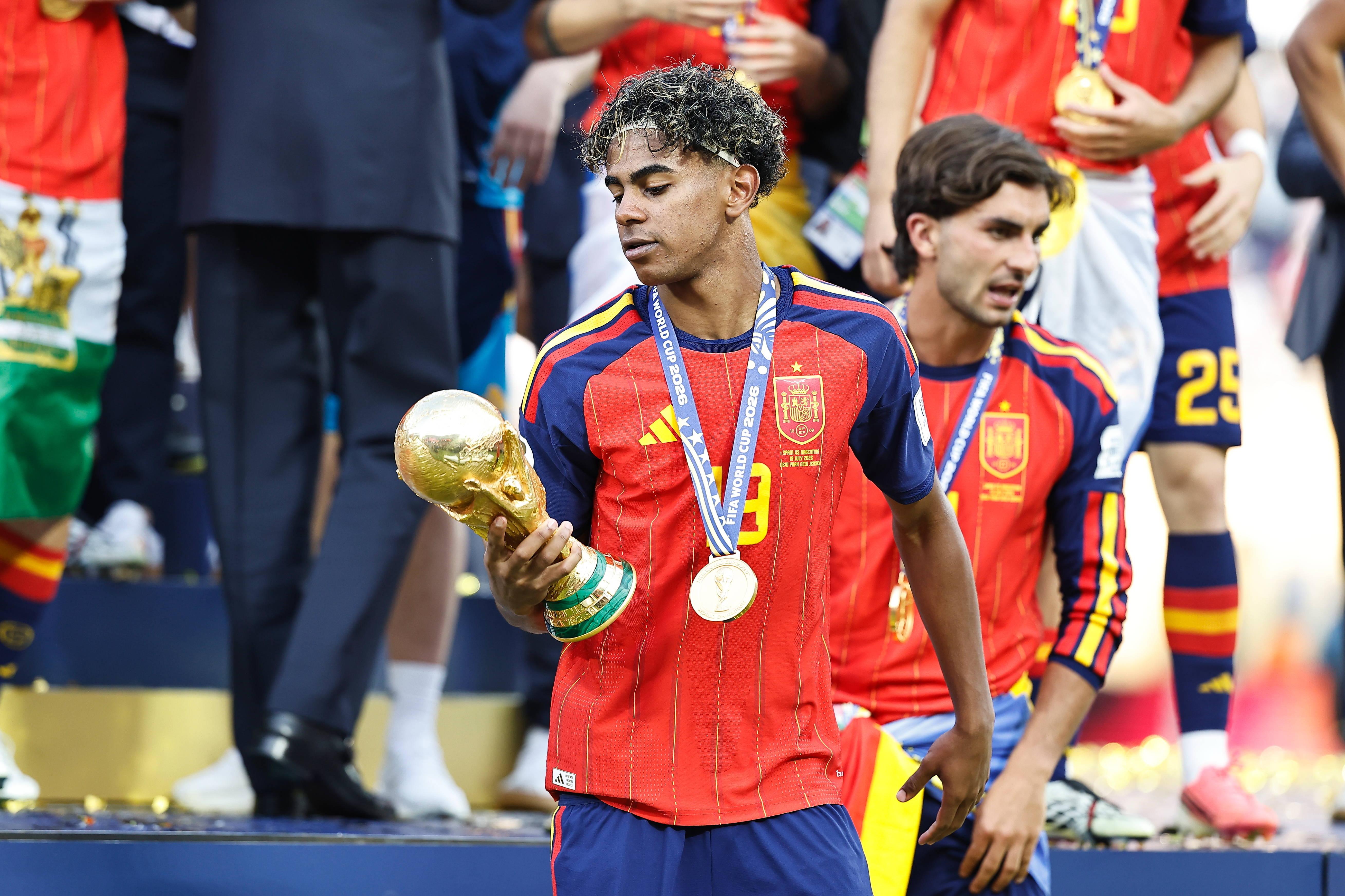 Lamine Yamal venceu o Mundial por Espanha aos 19 anos