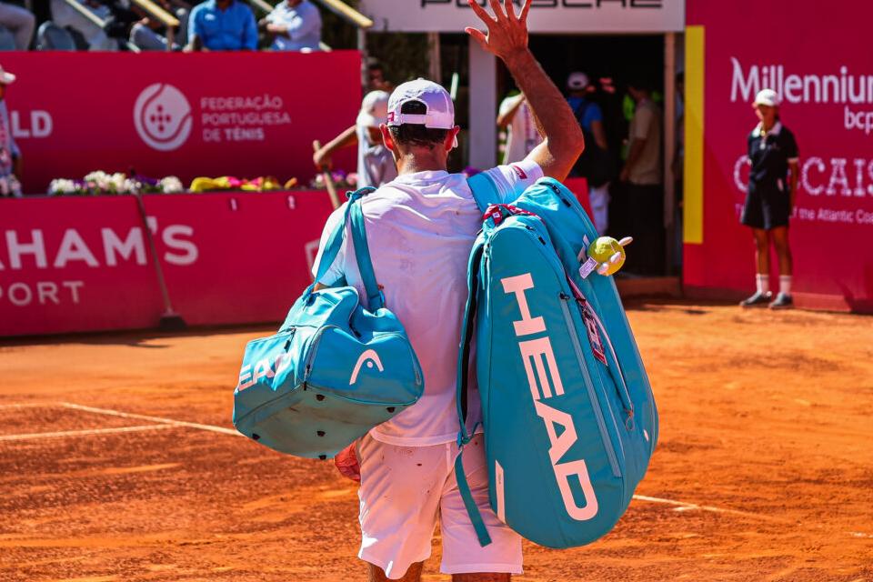 O tenista português Nuno Borges está fora do quadro de singulares do Estoril Open. Foto Millenium Estoril Open