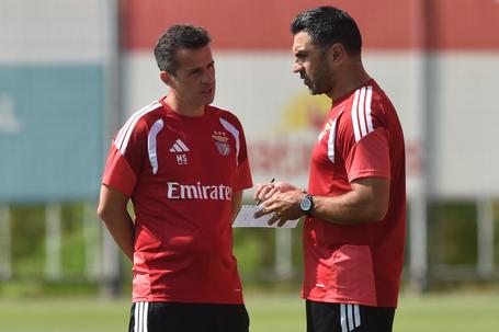 Marco Silva e Ricardo Rocha - Foto: A BOLA/Miguel Nunes