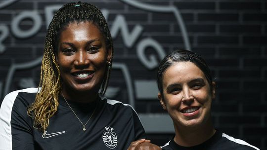 Mais duas caras novas para a equipa feminina do Sporting