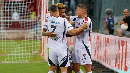 Bis de Gedson Fernandes e assistência de Rafa no empate do Besiktas (vídeos)