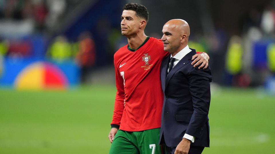 Roberto Martínez garante: «Ronaldo está completamente disponível para a seleção»