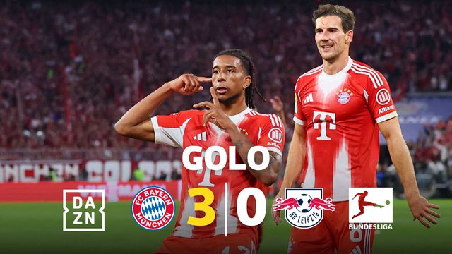 Olise joga na Bundesliga como quem brinca no parque. Que qualidade!