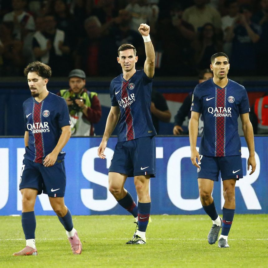 Fabián Ruiz dá a vitória ao PSG na segunda jornada da Ligue 1 frente ao Angers Foto: PSG