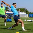 Plantel azul e branco focado no duelo com os gansos (Foto: FC Porto)