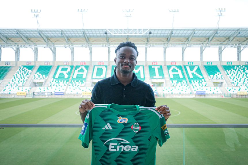 Romário Baró muda-se em definitivo para a Polónia (Foto: Radomiak Radom)