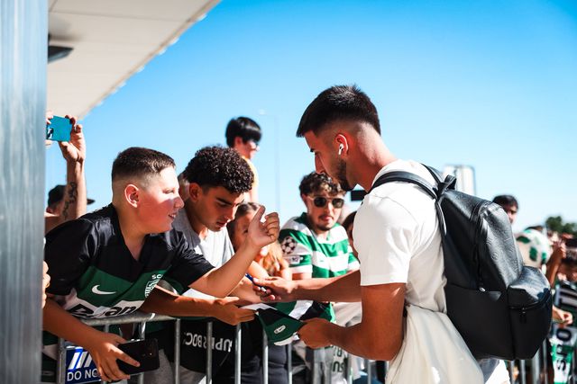 Sporting recebido em euforia na Madeira