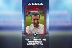 Figo deixa apelo para o Legends Charity Game