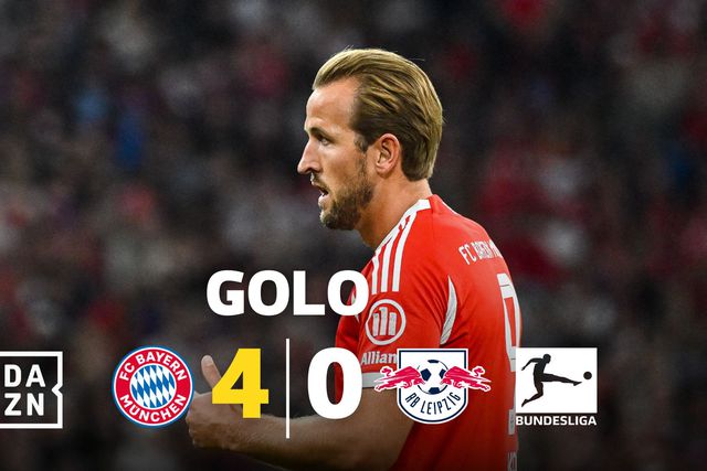 A classe de Kane! Até a sentar adversários antes de marcar ele é elegante