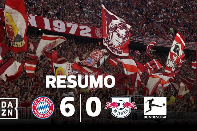Bayern entra com tudo e dá lição ao Leipzig (resumo)