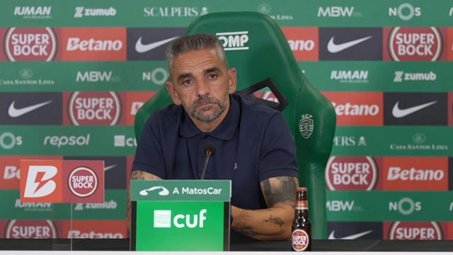«Assédio é natural, mas Geny Catamo está contente no Sporting»
