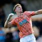 Bobby Faulkner, central do Tranmere, defendeu com sucesso a baliza durante 45'