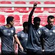 UD Leiria festejou pela primeira vez esta temporada. Foto: UD Leiria