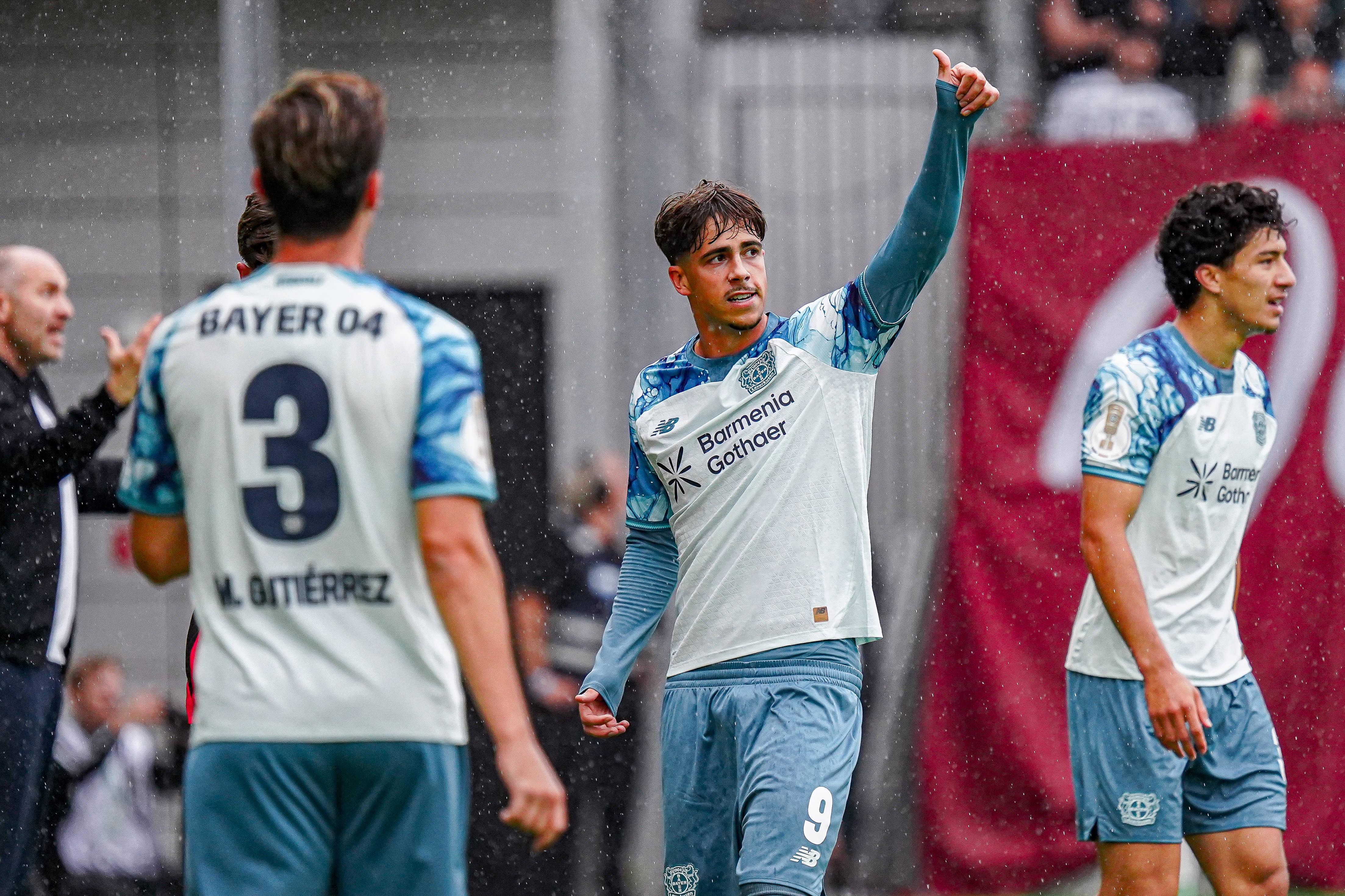 Afonso Moreira estreou-se pelo Bayer Leverkusen