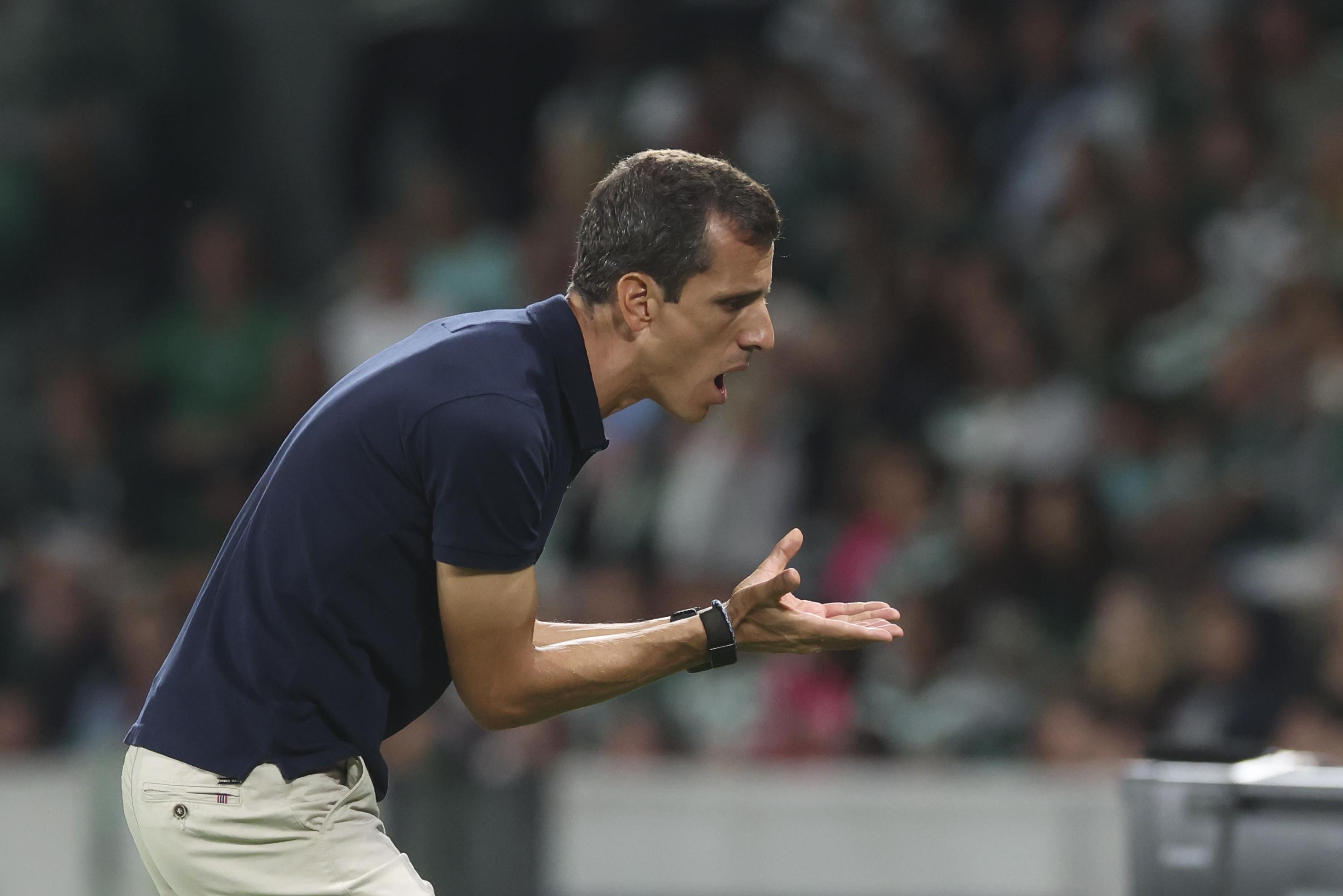 Sérgio Ferreira, treinador do Alverca, em Alvalade - Foto: LUIS FORRA/LUSA