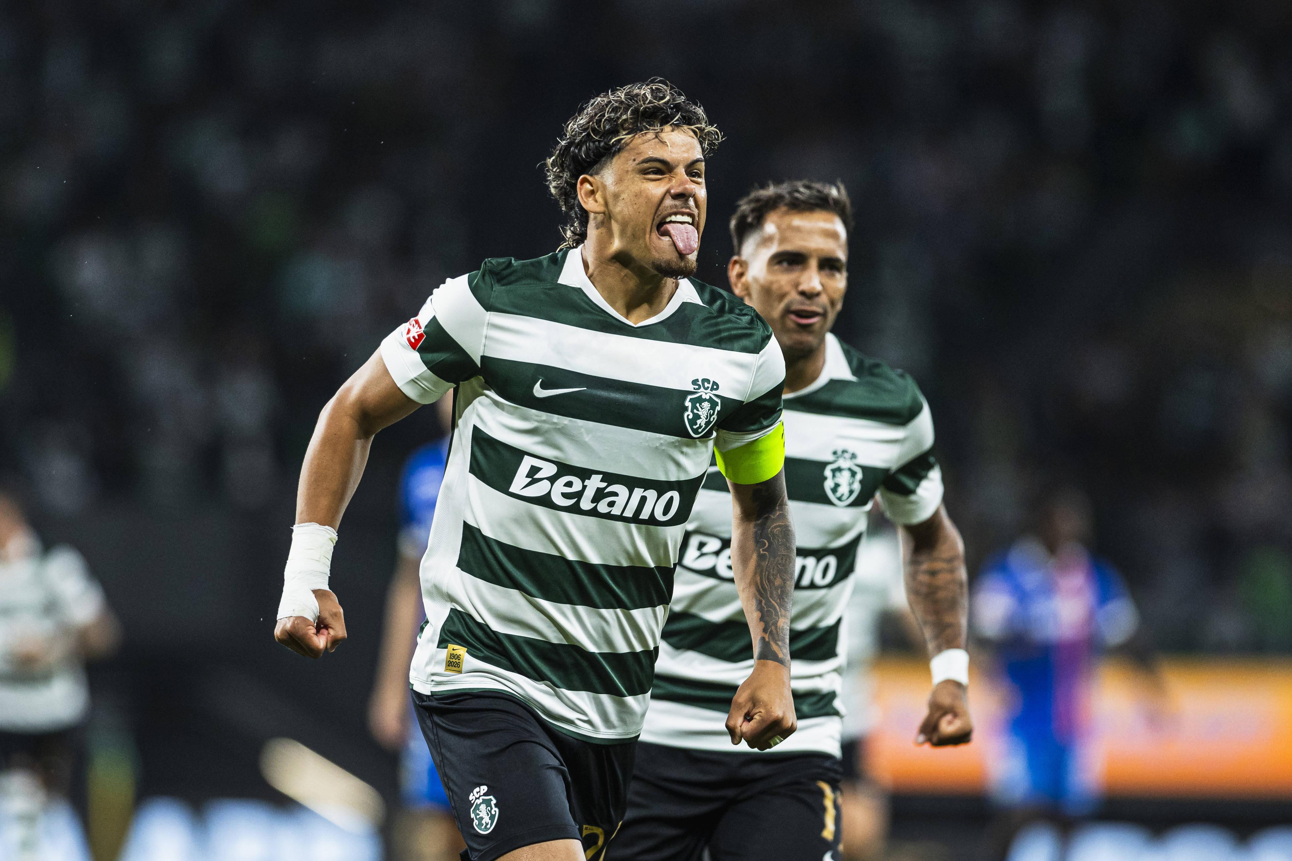 Maxi Araújo, capitão do Sporting na receção ao Alverca - Foto: Imago