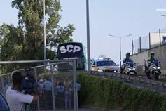 Chegada do autocarro do Sporting a Alvalade para defrontar o Alverca