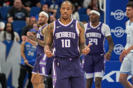 DeMar DeRozan jogou as duas últimas épocas nos Kings      Fotografia Imago
