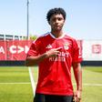 Saidi, ponta de lança do Benfica (foto: SL Benfica)