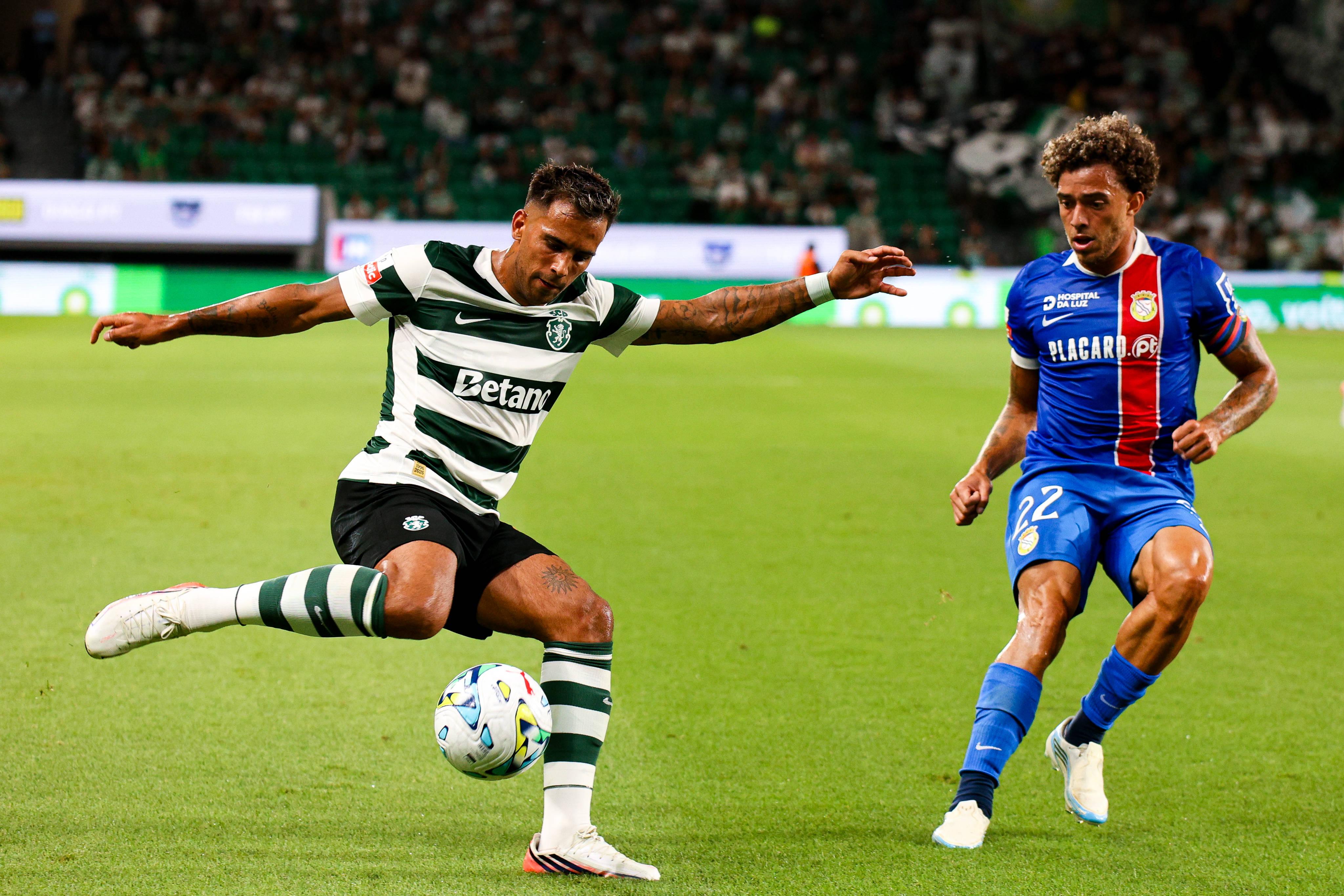 Rodrigo Zalazar no Sporting-Alverca - Foto: Imago