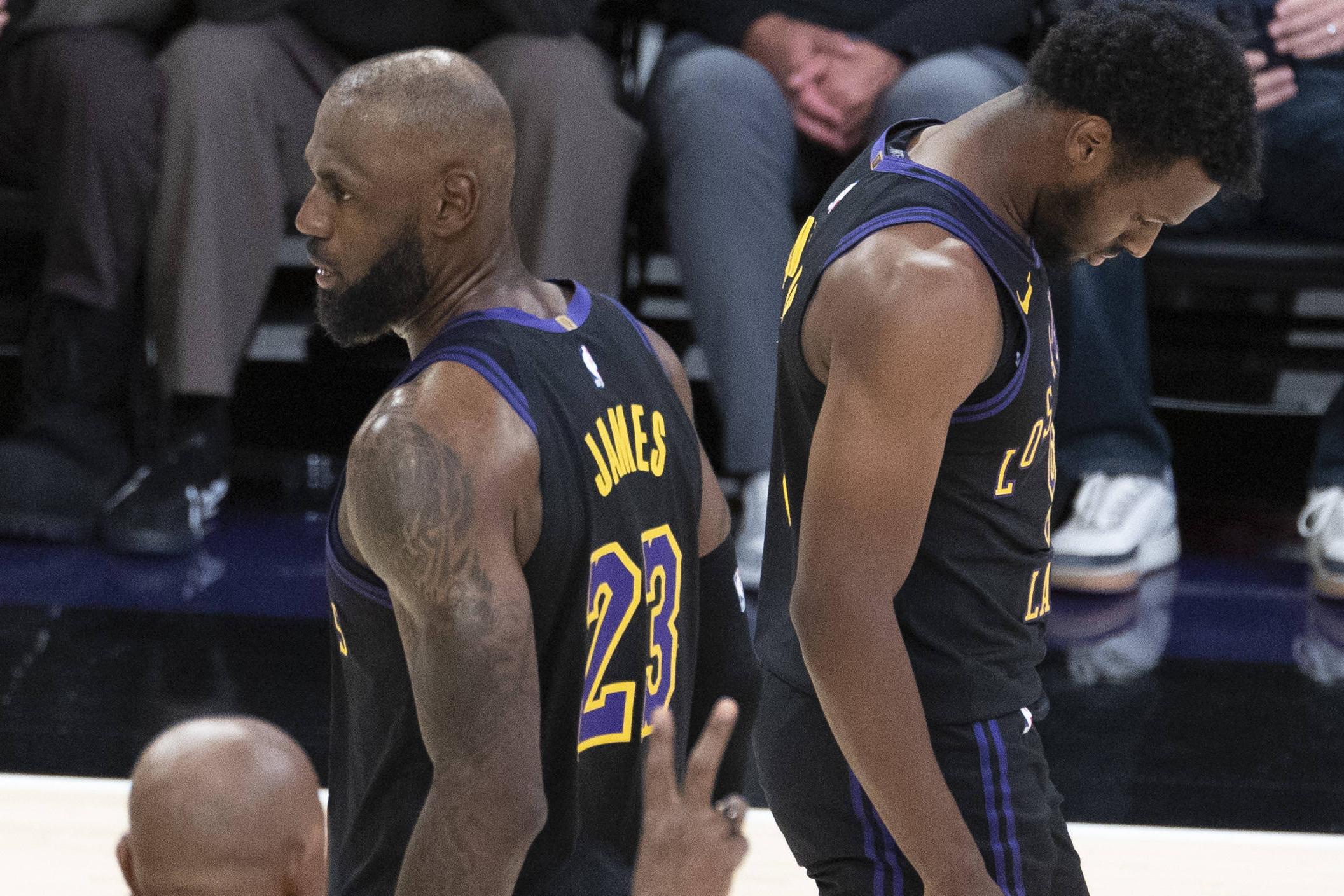 LeBron e Bronny vão jogar em lados completamente opostos dos Estados Unidos      Fotografia Imago