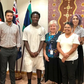 Irankunda vistou a embaixada da Austrália em Lisboa (Instagram/usembpt)