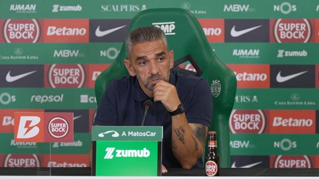 Rui Borges desvaloriza tensão entre Suárez e adeptos do Sporting
