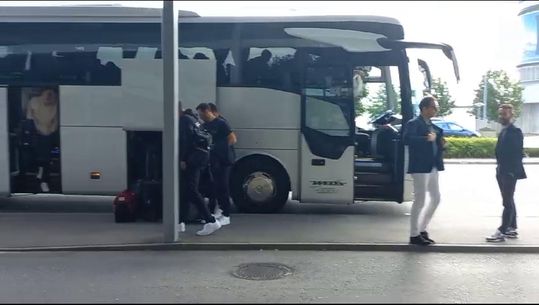 A partida do Sporting de Graz rumo a Portugal