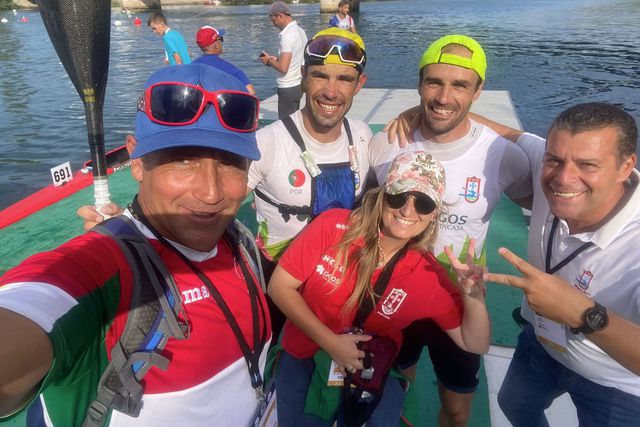 Canoagem: José Ramalho e Fernando Pimenta são campeões mundiais de maratonas em K2