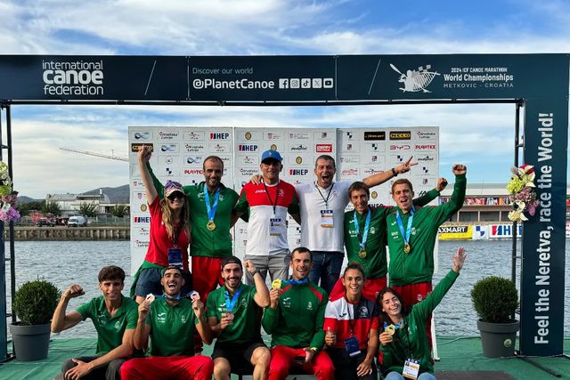 Canoagem: «Escrevemos mais uma bonita página na história da canoagem e nacional»