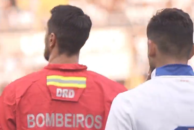 A homenagem do FC Porto aos bombeiros