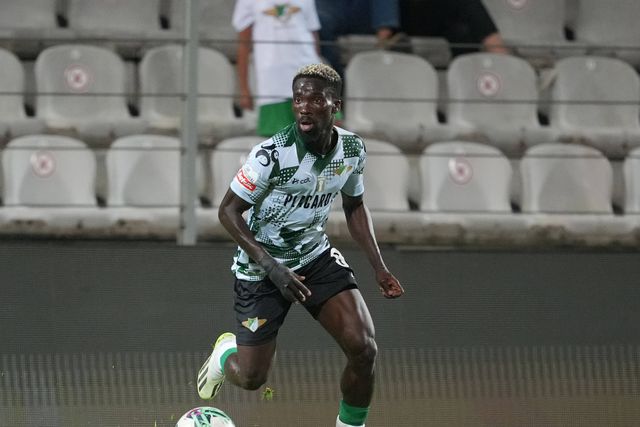 Lawrence Ofori falhou quatro jogos do Moreirense