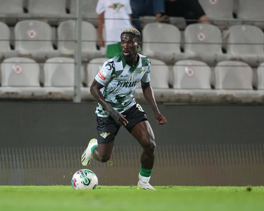 Lawrence Ofori falhou quatro jogos do Moreirense