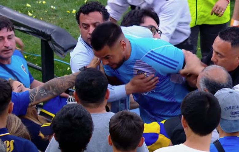 Vídeo: Romero 'explode' contra os próprios adeptos do Boca Juniors